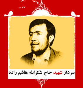 سردار شهید شکرالله هاشم زاده